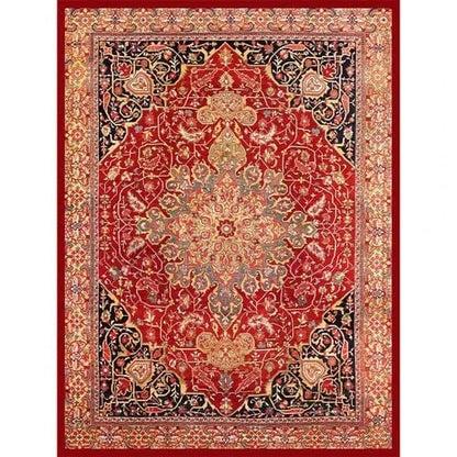 Canvanation Lint-free20 / 140x200cm 55x78.7in Tapis Berbère rectangulaire rétro moderne – Impression 3D, antidérapant & absorbant