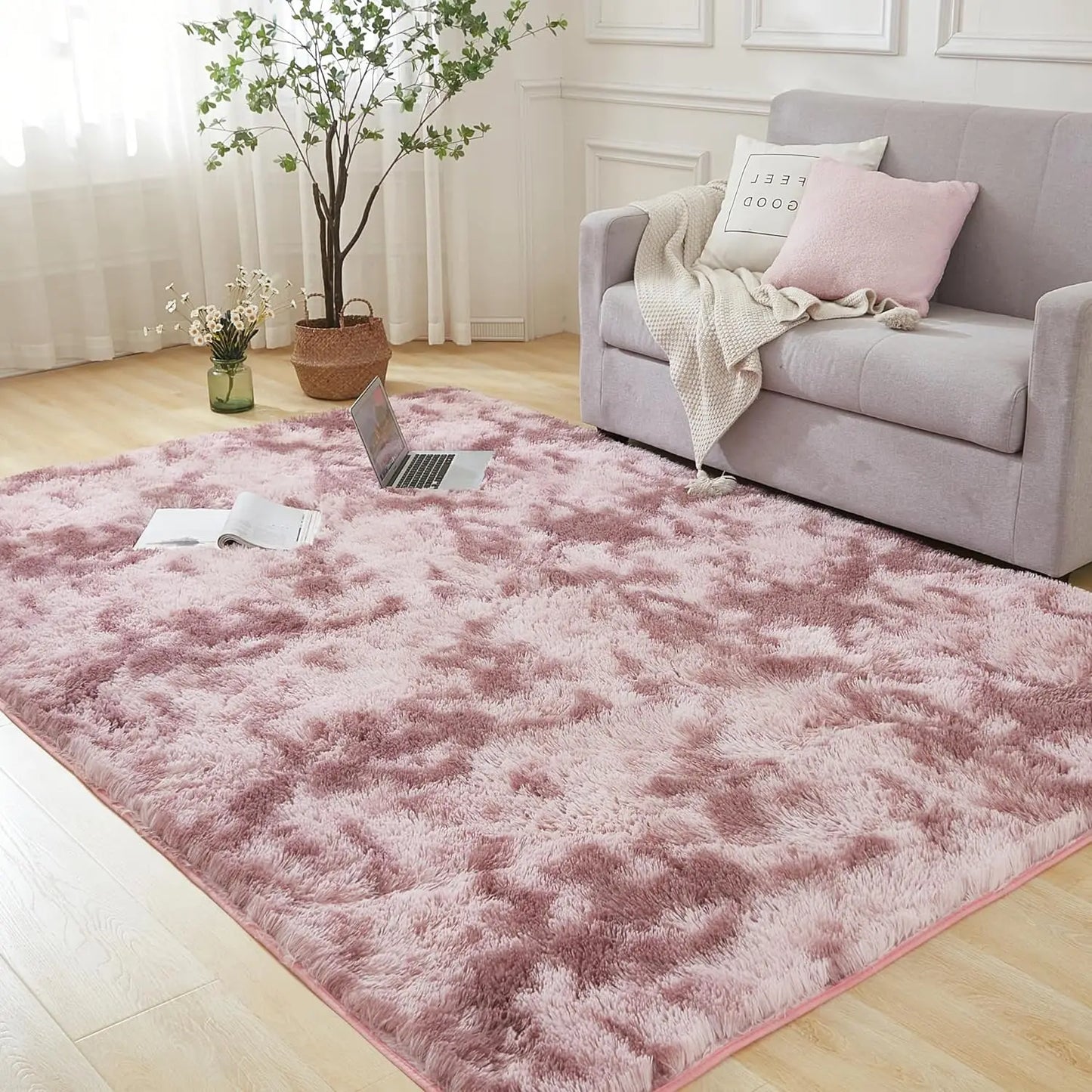 Canvanation Violet / 40x60cm 16x24inch Tapis De chambre - Motif uni