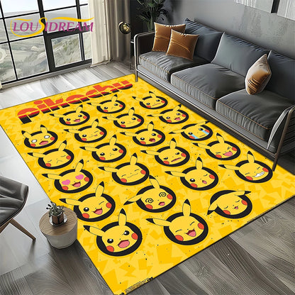 Tapis De Chambre - Pokemon Pikachu 3D