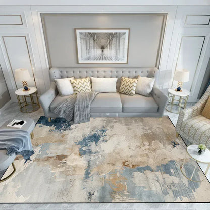 Canvanation CX046-Flannel-11 / 200x400cm 78.7x157in Tapis De Salon - Abstrait Moderne