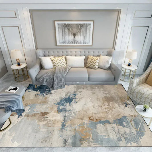 Canvanation CX046-Flannel-11 / 200x400cm 78.7x157in Tapis De Salon - Abstrait Moderne