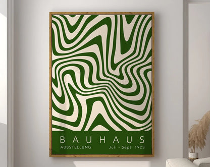 Affiche Moderne Salon Bauhaus