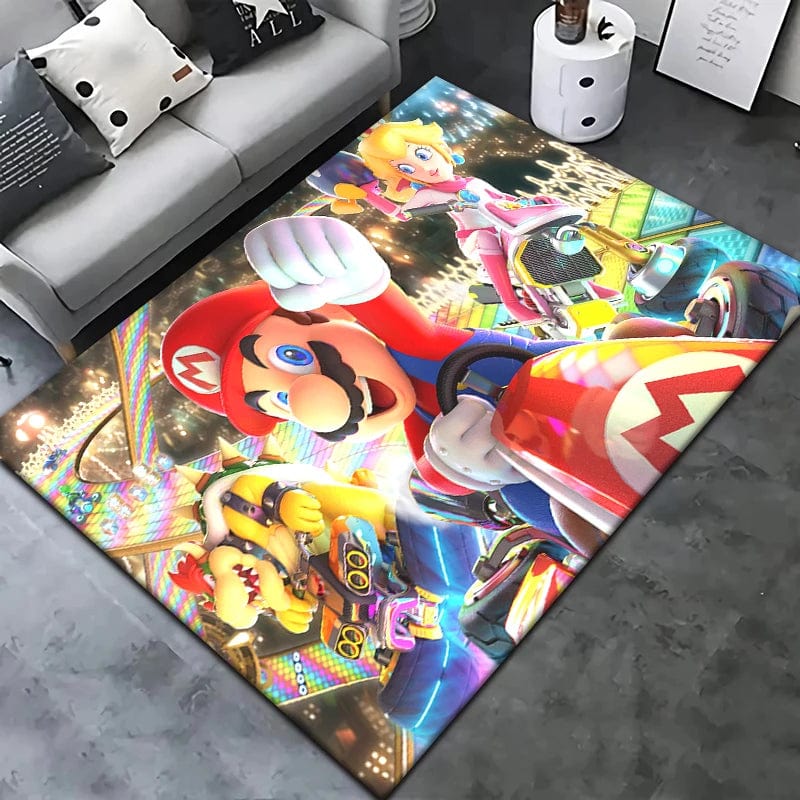 Canvanation model6 / 80x160cm(31x62 in) Tapis De Chambre - Super Mario Game HD