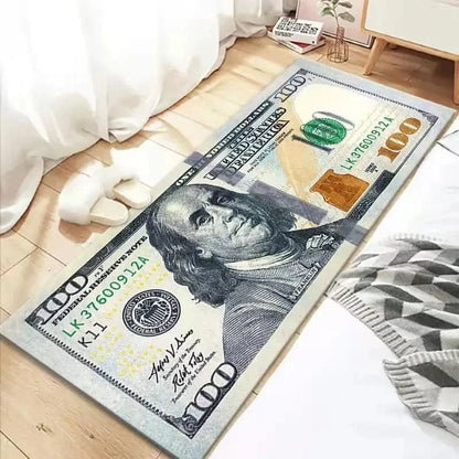 Canvanation 02 / 40x120cm 16x47inch Tapis De Chambre - Billet Dollar USA