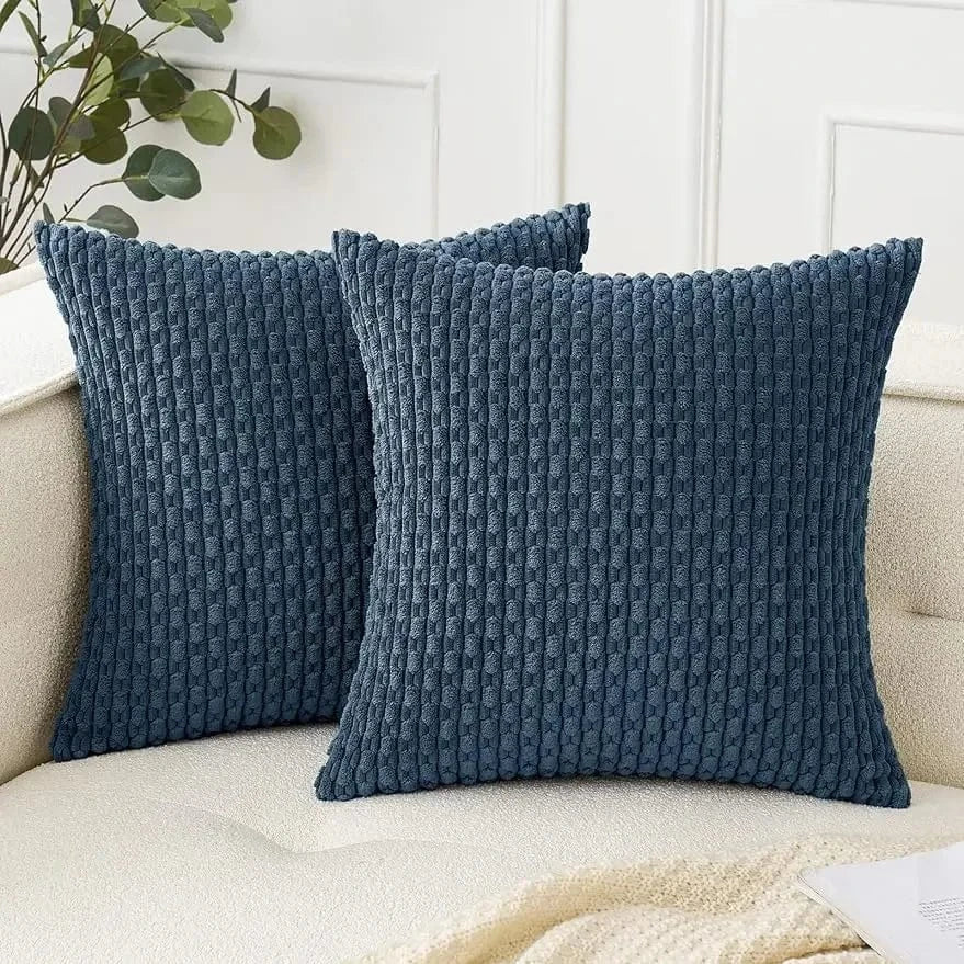 Canvanation Bleu / 45x45cm Housse de Coussin Élégante et Confortable