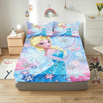 Canvanation Housse de Couette Frozen - Un Voyage Magique au Coeur de l'Hiver