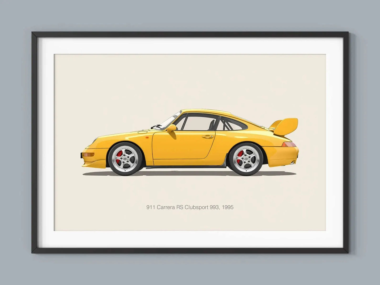 Affiche Voiture Carrera 993