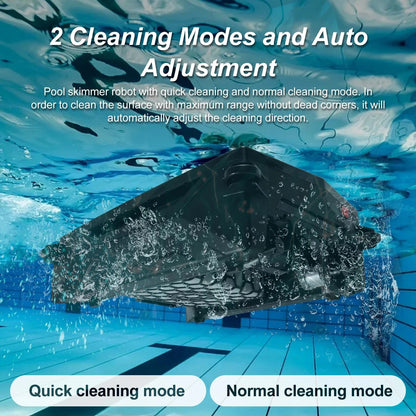 Canvanation france / Solaire Nettoyeur de Surface de Piscine Robot Solaire Automatique