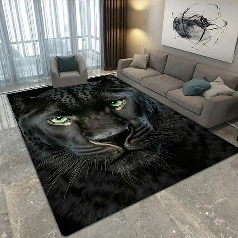 Tapis De Chambre - 3D Black Panther