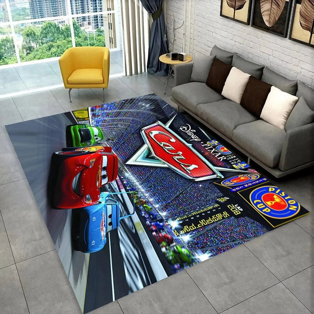 Canvanation 26 / 230x160cm Tapis De Chambre - Cars Lightning McQueen