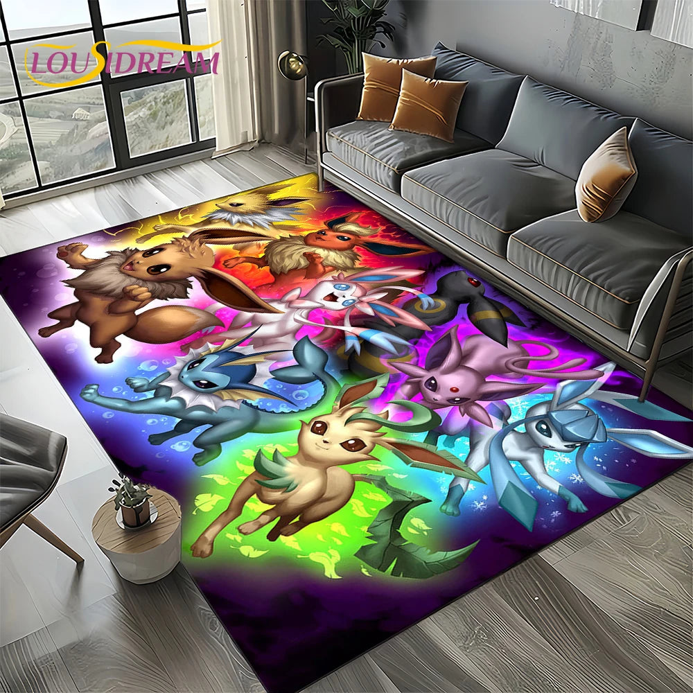 Tapis De Chambre - Pokemon Pikachu 3D