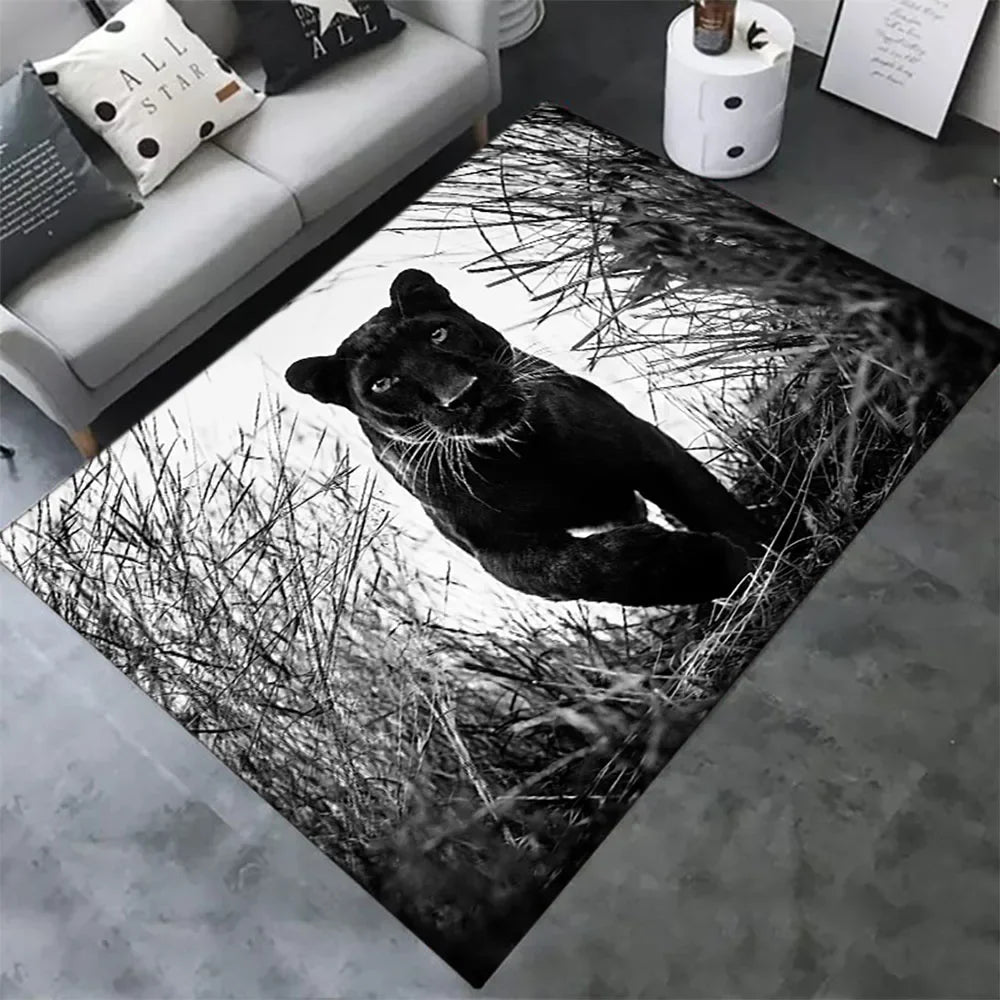 Tapis De Chambre - Panther Noir