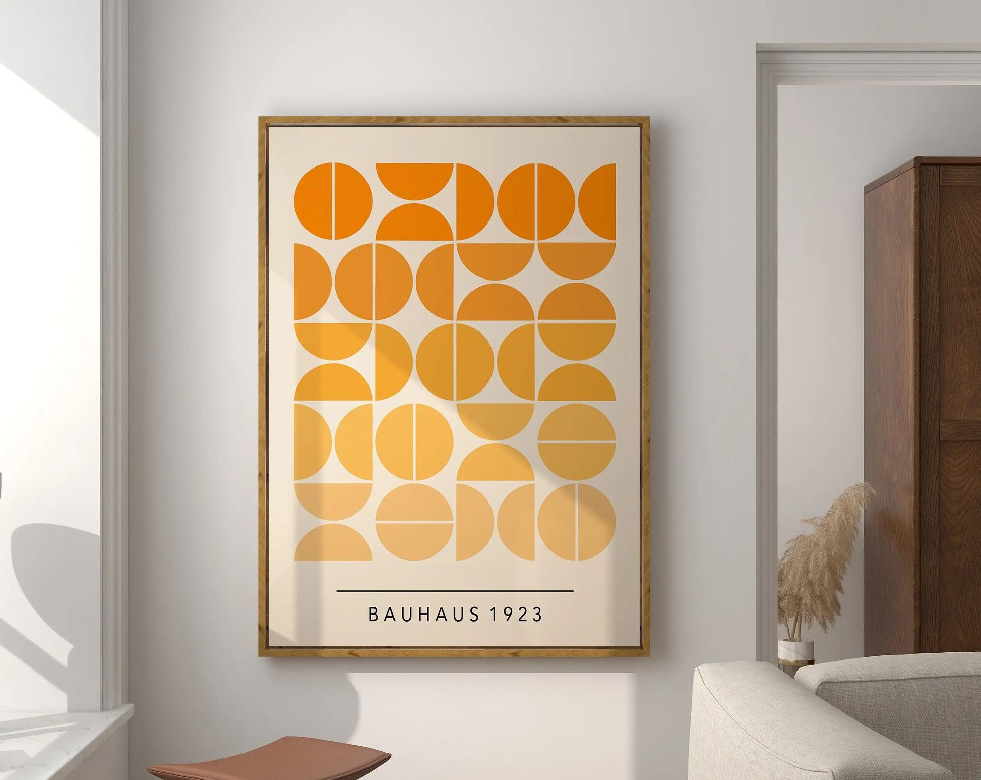 Affiche Moderne Salon Bauhaus