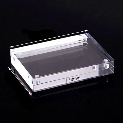 Canvanation épaisseur 10mm / 9x12.8cm Cadre Photo Transparent en Acrylique