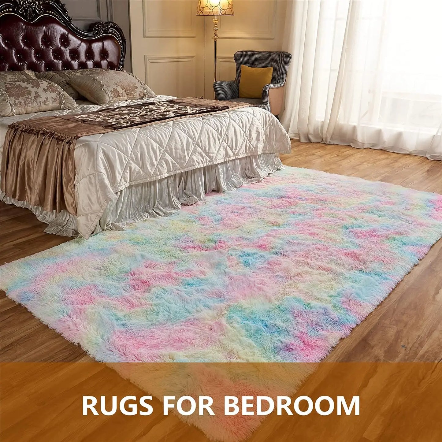 Canvanation Tapis De chambre - Motif uni
