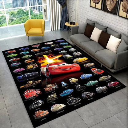 Canvanation 17 / 200x160cm Tapis De Chambre - Cars Lightning McQueen