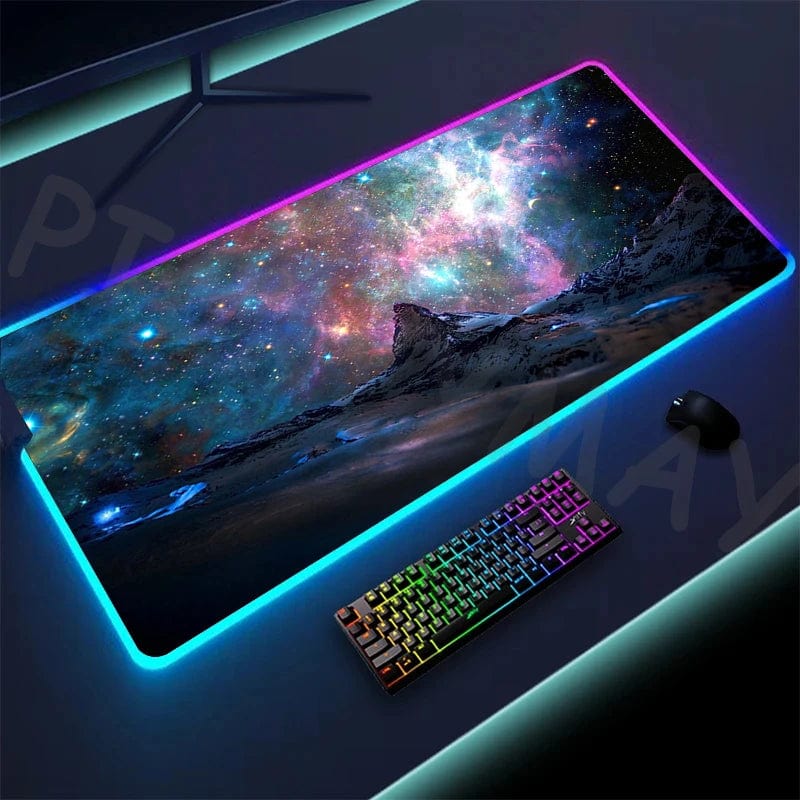Canvanation SPA001 (40) / 400x900x3mm Tapis De Souris - Univers RGB Gaming