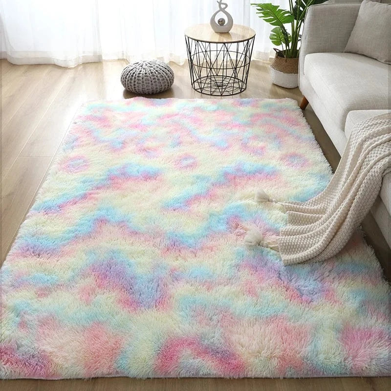 Canvanation Arc-en-ciel / 80x160cm 31x63inch Tapis De Chambre - Ultra Doux