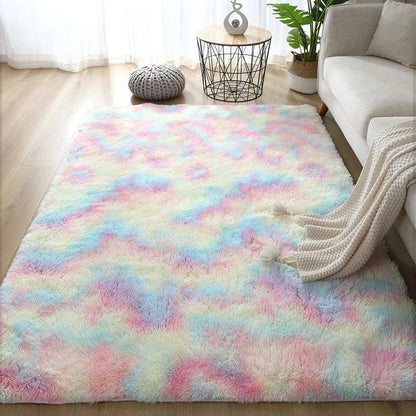 Canvanation Arc-en-ciel / 80x160cm 31x63inch Tapis De Chambre - Ultra Doux