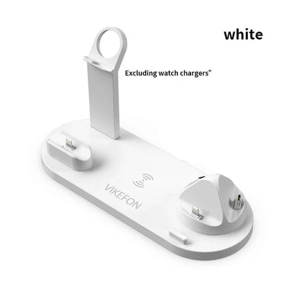 Canvanation Modèle Vkf Blanc Chargeur sans fil 7 en 1 pour Iphone