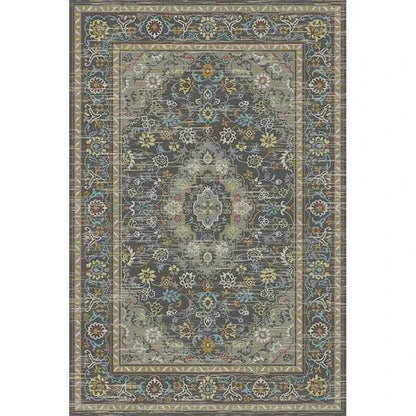 Canvanation Lint-free24 / 80x160cm 31.5x63in Tapis Berbère rectangulaire rétro moderne – Impression 3D, antidérapant & absorbant