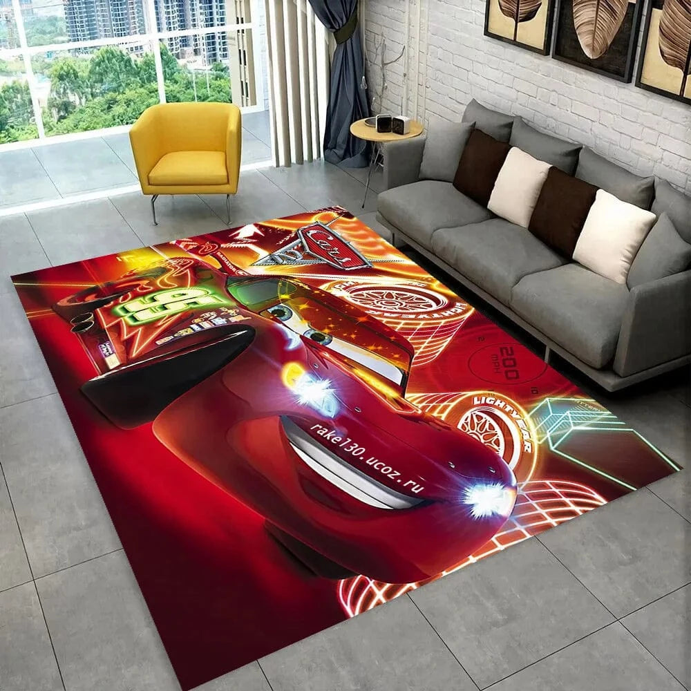 Canvanation 6 / 40x60cm Tapis De Chambre - Cars Lightning McQueen