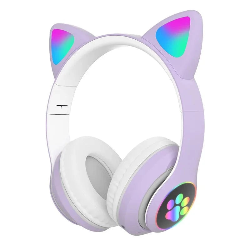 Canvanation Violet / CHINA Casque Oreilles de Chat LED