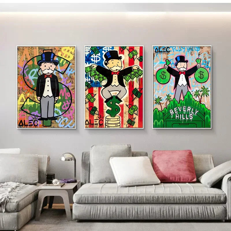 Affiche Alec Monopoly Millionaire