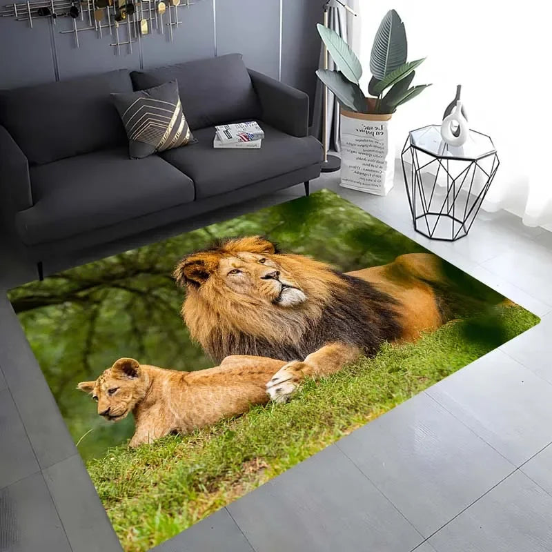 Tapis De Chambre - Lion