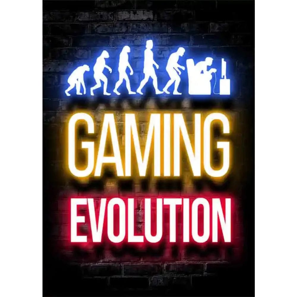 Affiche Neon Chambre Gaming