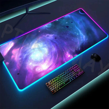 Canvanation SS SP (13) / 400x900x3mm Tapis De Souris - Univers RGB Gaming