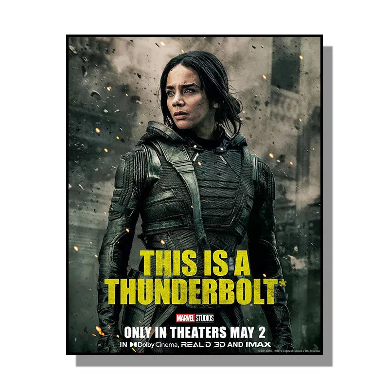 Canvanation Q110 / 55X80cm Affiche - Thunderbolts