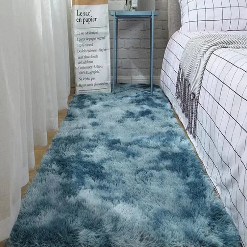 Canvanation Bleu / 40x60cm Tapis De Chambre - Douceur Design Moderne