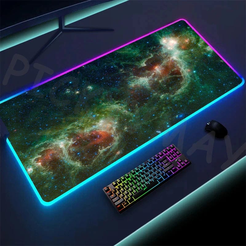 Canvanation Ko947643 (2) / 400x900x3mm Tapis De Souris - Univers RGB Gaming
