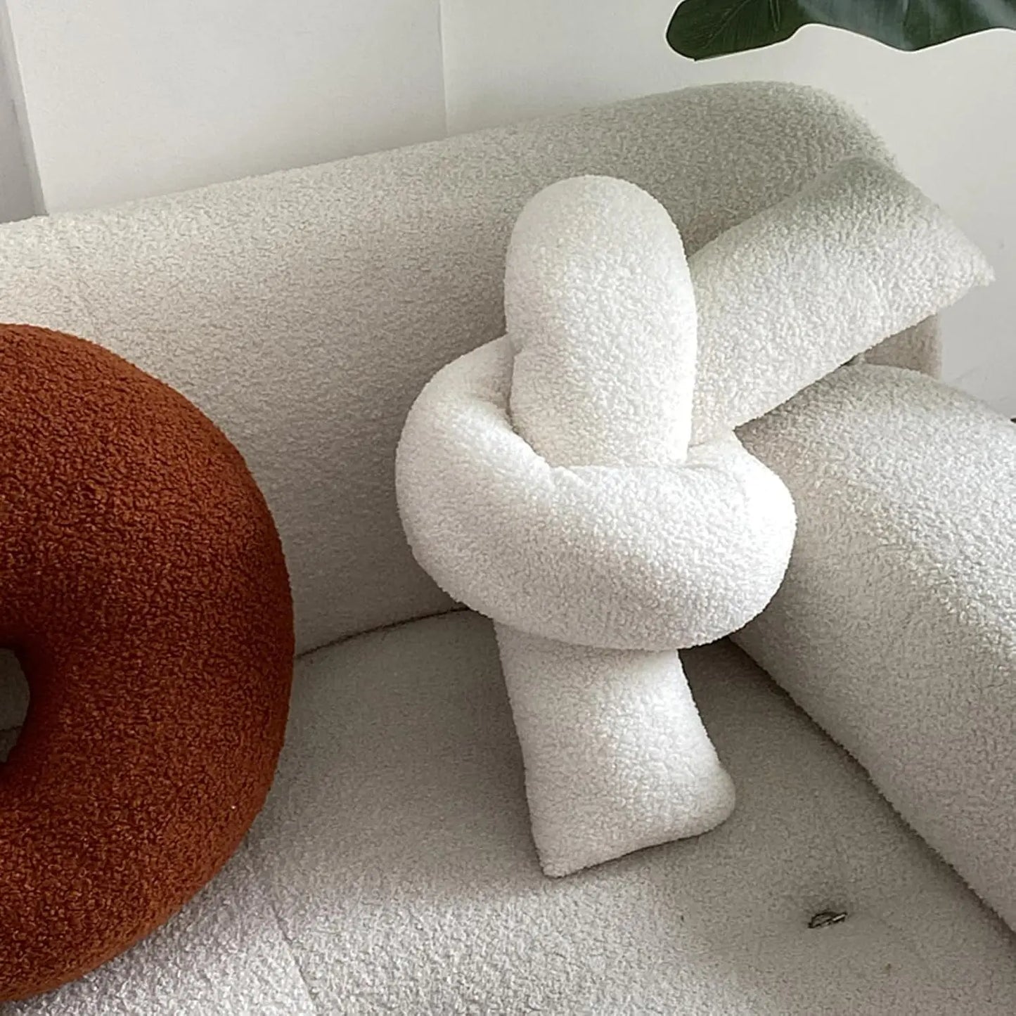 Canvanation Coussin Noeud