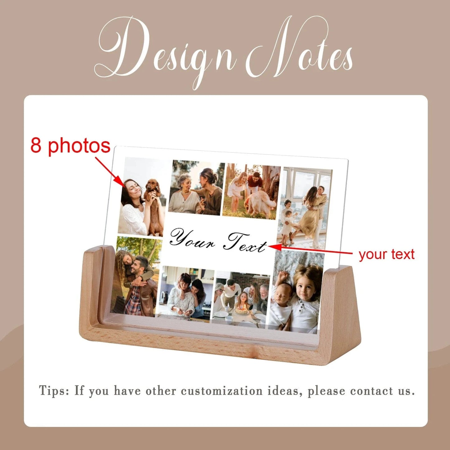 Canvanation Cadre Photo Personnalisé