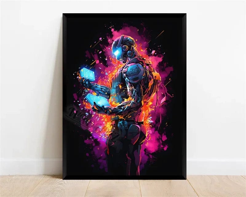 Canvanation 25 Game / 21x30cm Affiche Chambre Adolescent Gamer