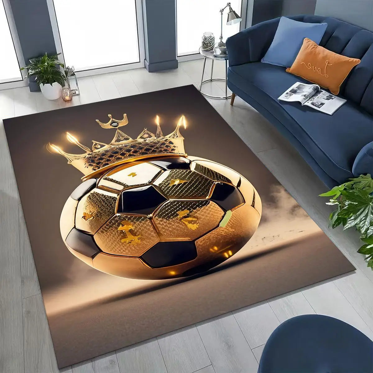 Canvanation 11 / 230x160cm( 90x62in ) Tapis De Chambre - 3D Terrain De Football Stade