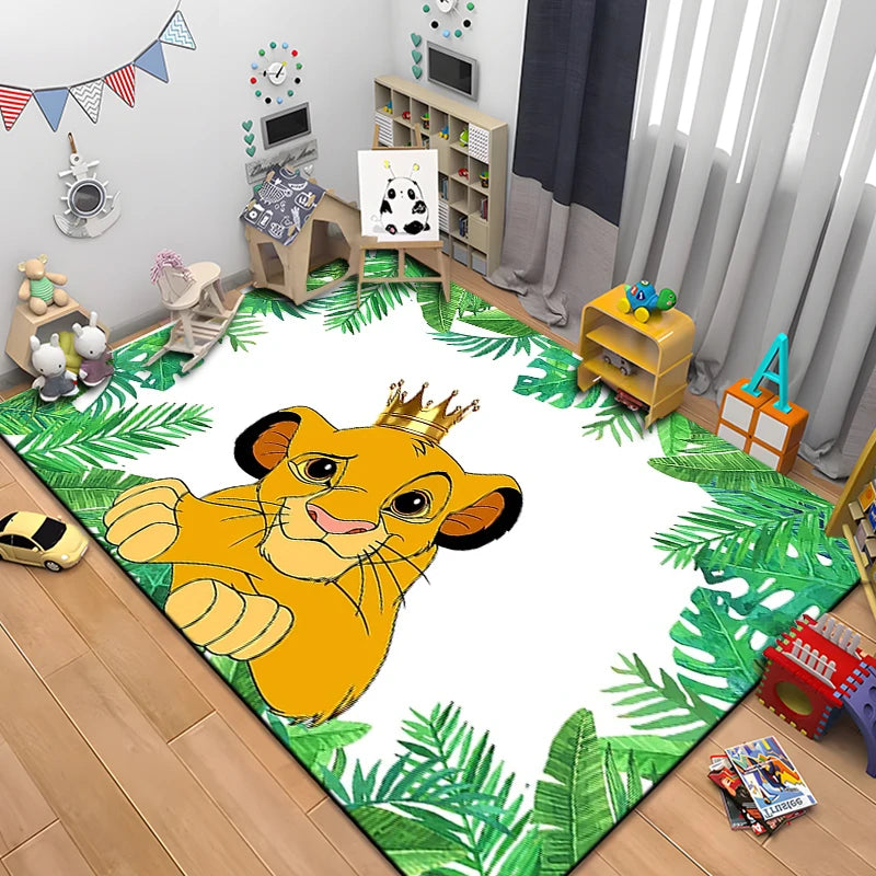 Tapis De Chambre - Roi Lion Simba