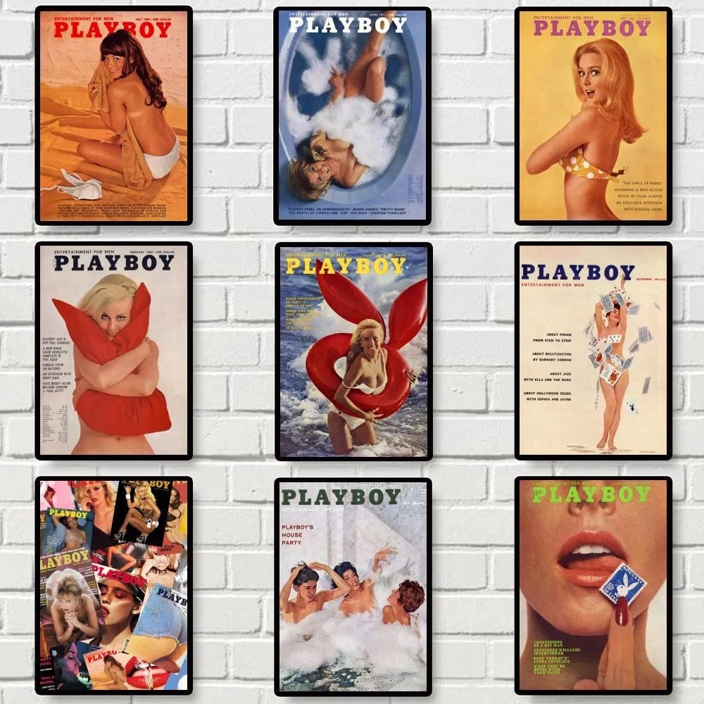 Canvanation Affiche Poster Vintage Play Boy