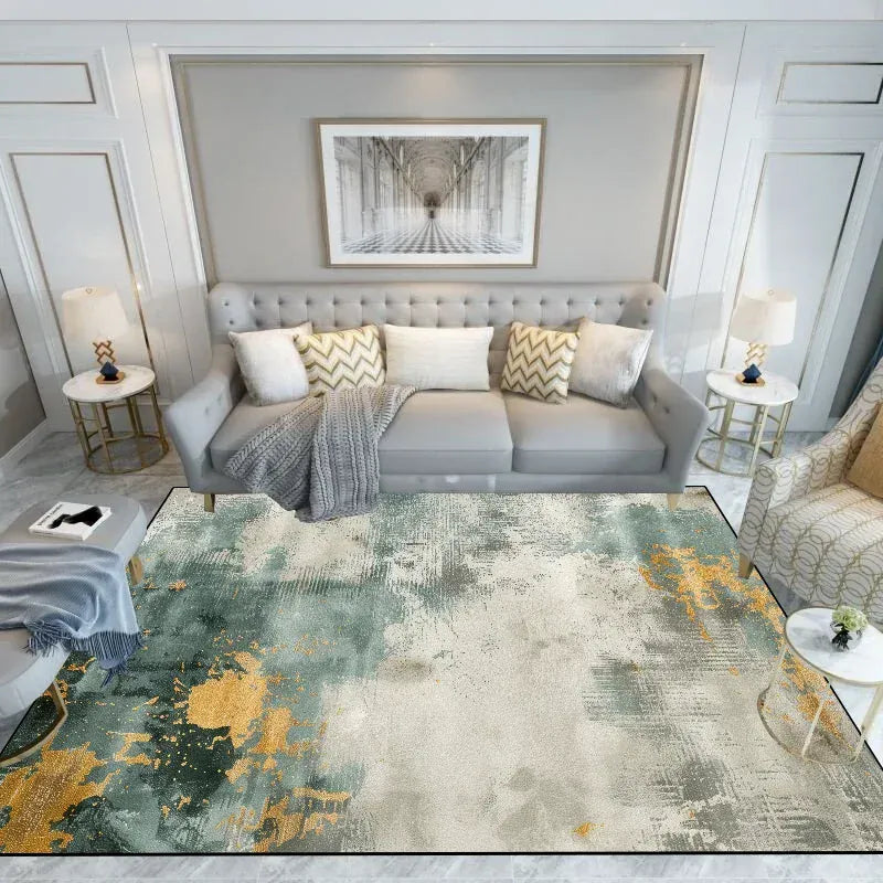 Canvanation CX046-Flannel-6 / 160x230cm 63x90in Tapis De Salon - Abstrait Moderne