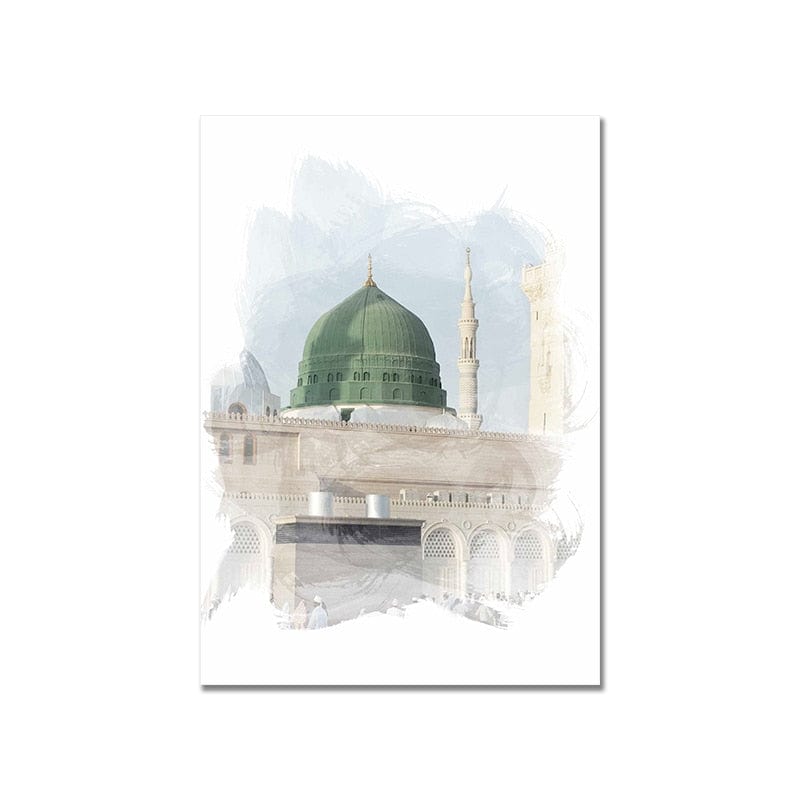 Canvanation 50x70cm / 2 Affiche La kaaba