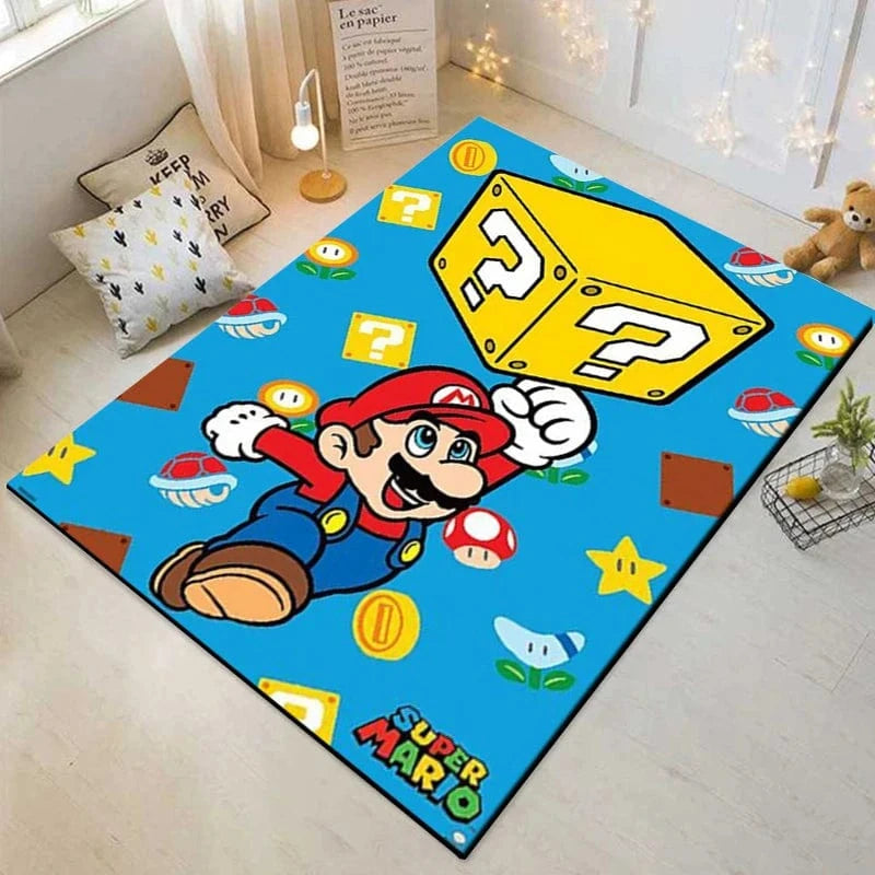 Canvanation Style L / 160x230cm (63x90in) Tapis De Chambre - 3D Super Mario Bros HD