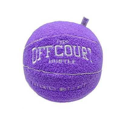 Canvanation Violet Coussin En Forme De Ballon de Basket