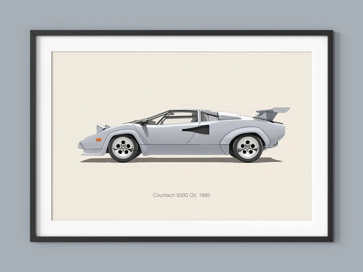 Affiche voiture Countach