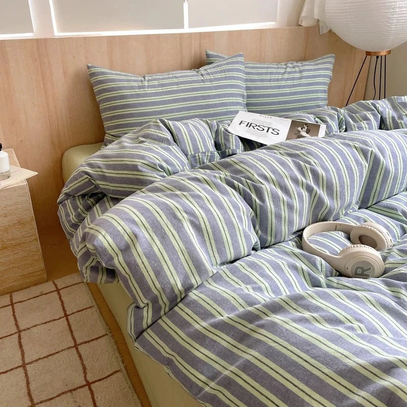 Canvanation 04 / 3pc 150x200cm Housse de Couette 100% Coton – Douceur Exceptionnelle