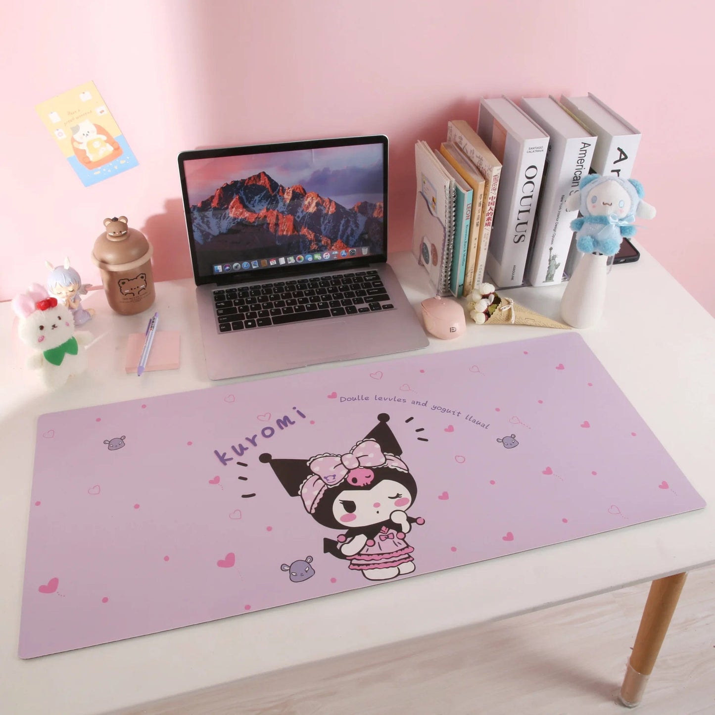 Canvanation A4  80-35CM Tapis De Souris - Hello Kitty