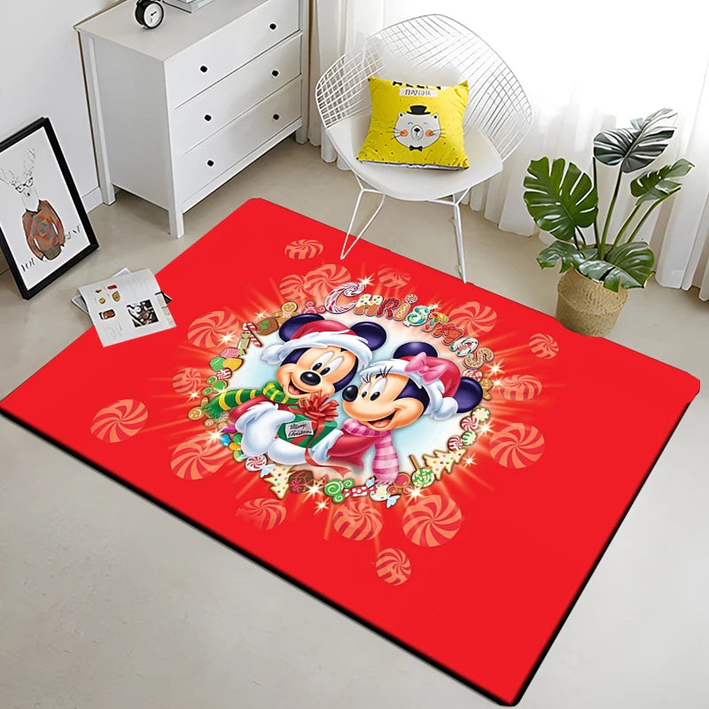 Tapis De Chambre - 3D Disney Minnie Mickey