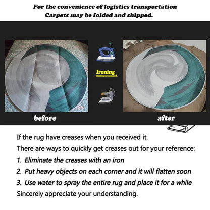 Canvanation Tapis De Salon - Moderne Abstrait Ultra Doux