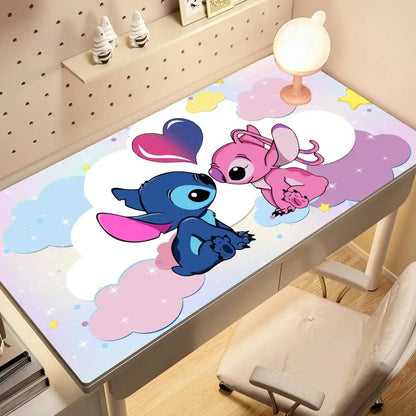 Canvanation BLACK-3 / 900x400x3mm Tapis De Souris - Kawaii Stitch Anime